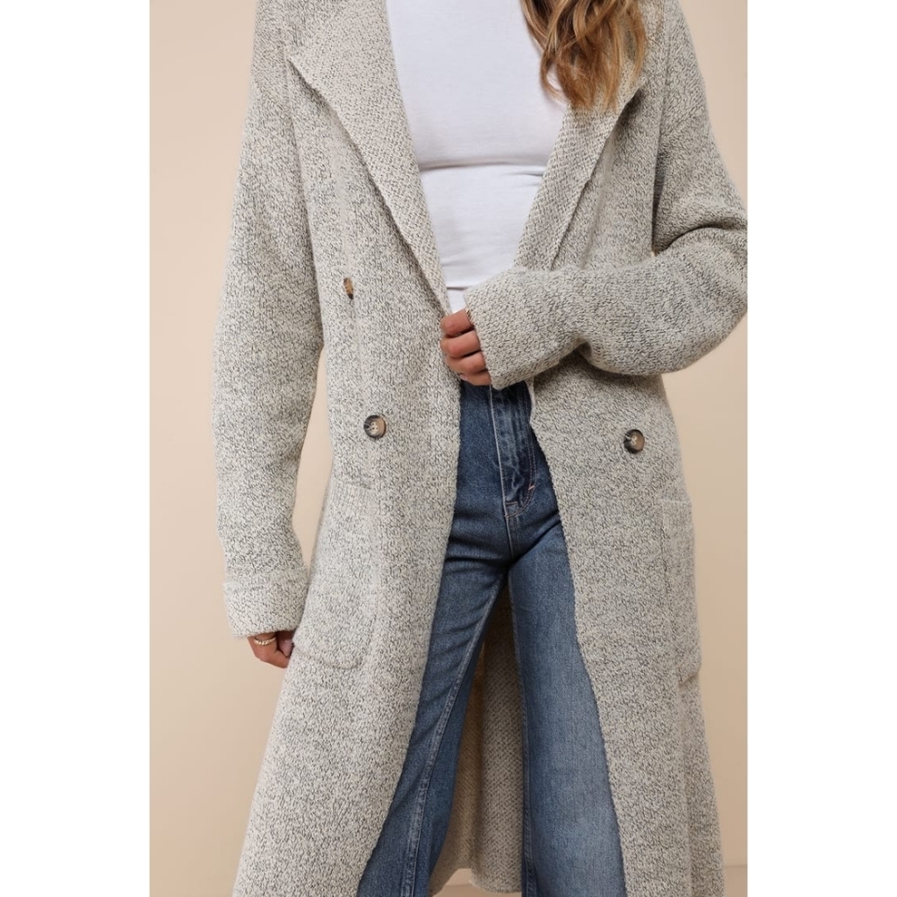 Lulus Sweater Coat - Picture 5 of 12